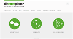 Desktop Screenshot of die-raumplaner.de